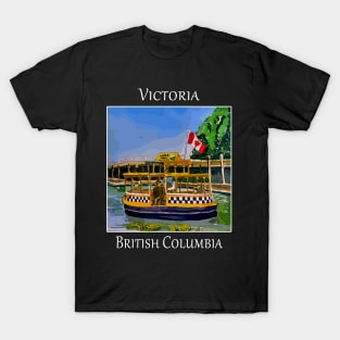 Adorable water taxis in Victoria British Columbia T-Shirt